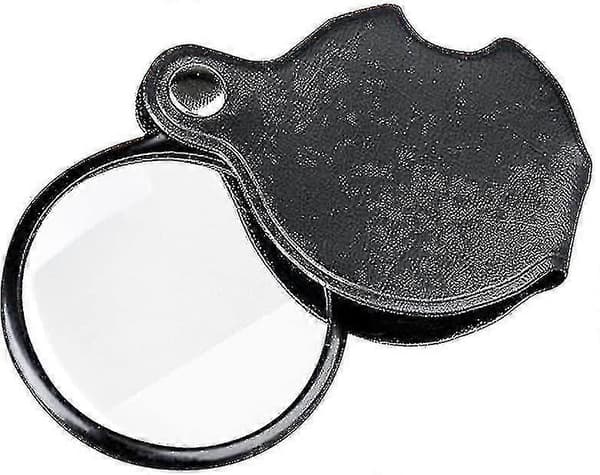 Miniförstoringsglas 20x vikbar handhållen juvelerarlupp