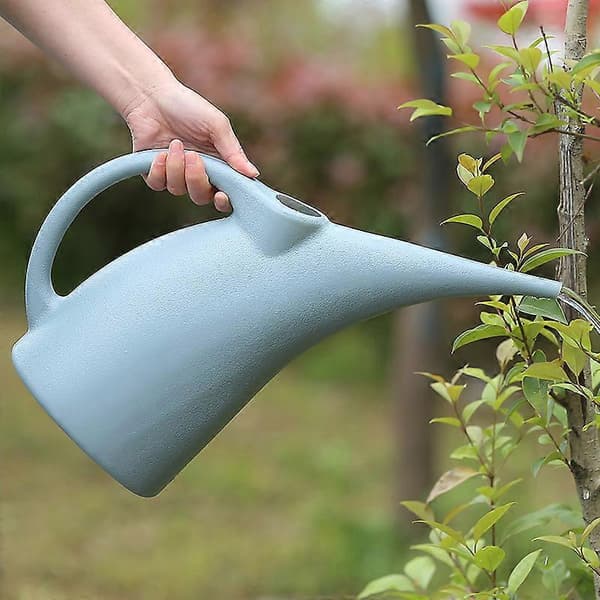 Vattenkanna med lång pip i plast för att vattna (2L)