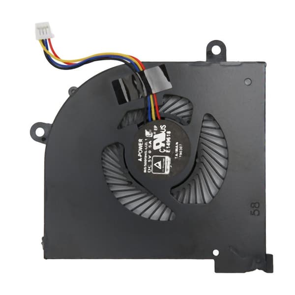 CPU GPU køleventilator 4-benet god varmeafledning bærbar køleventilator til MSI Gs65 MS 16Q2 til 16q2 Cpu Cw til 16q2 Gpu Cw CPU