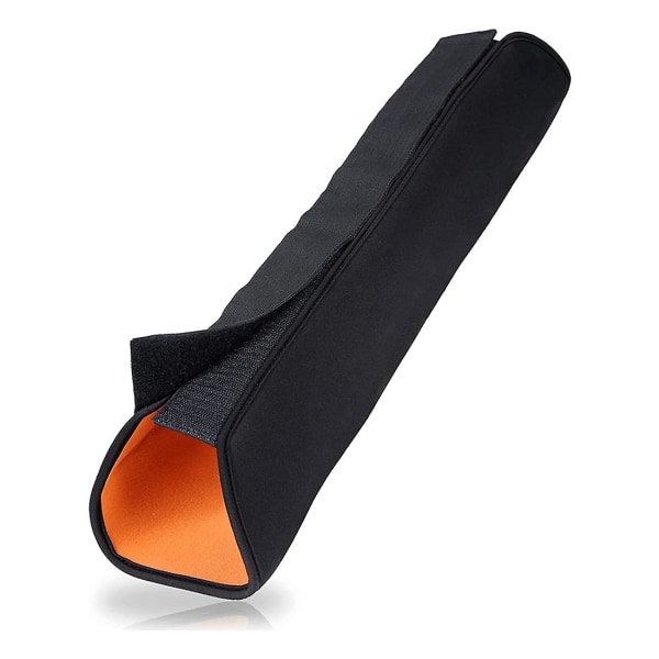 Ebike-akun cover, sähköpyörän akun suoja integroidulle runko-akulle 30-36 cm black
