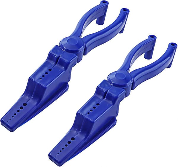 2 stk. etterbehandlingsplasttang Hjemmesnekring Spikerholder for hammer