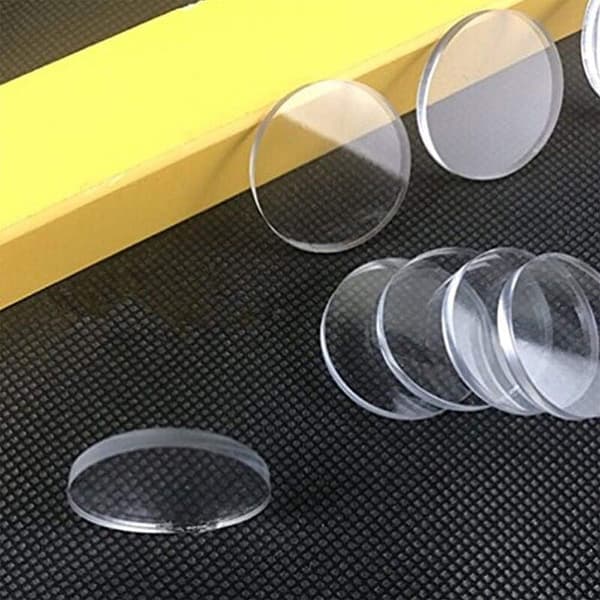 30 Transparenta Halkskyddsgummikuddar för Bordsskivor i Glas
