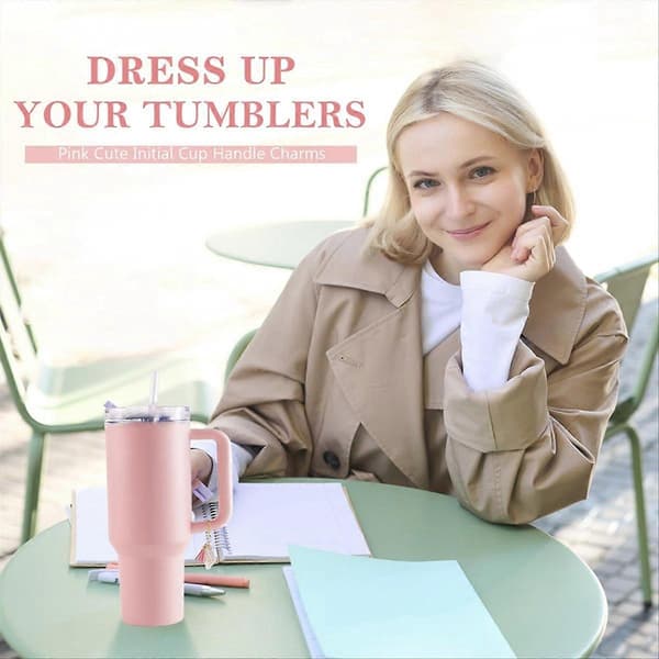 Bogstavsvedhæng til -Tumbler til kvinder, A