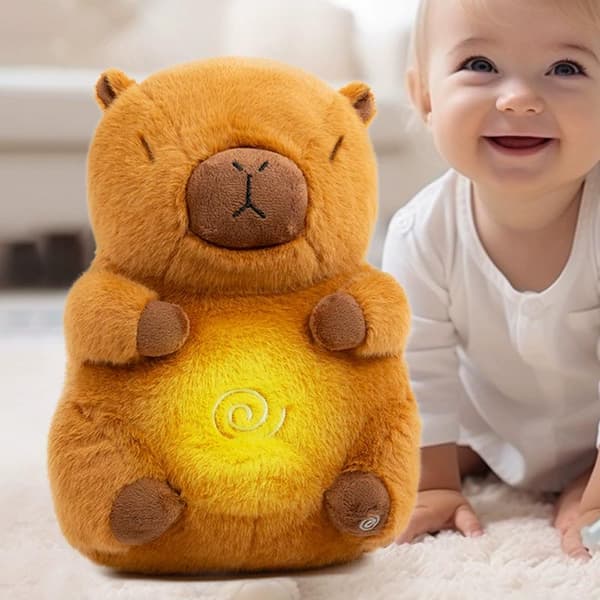 Andningsbar Capybara Lugnande Gosedjur Andningsbjörn Utter Babydocka Presentdocka