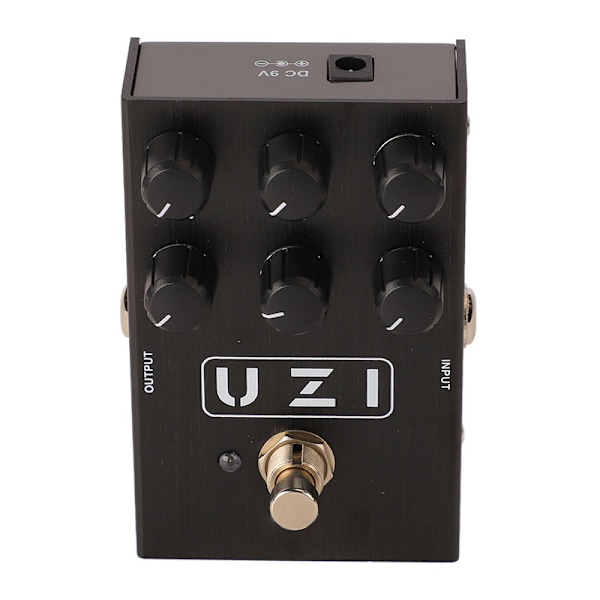 Elgitarreffekter Drive Pedal Effector Simulerar gitarrdistorsion och overdriveeffekter AN 35 Black 0.4