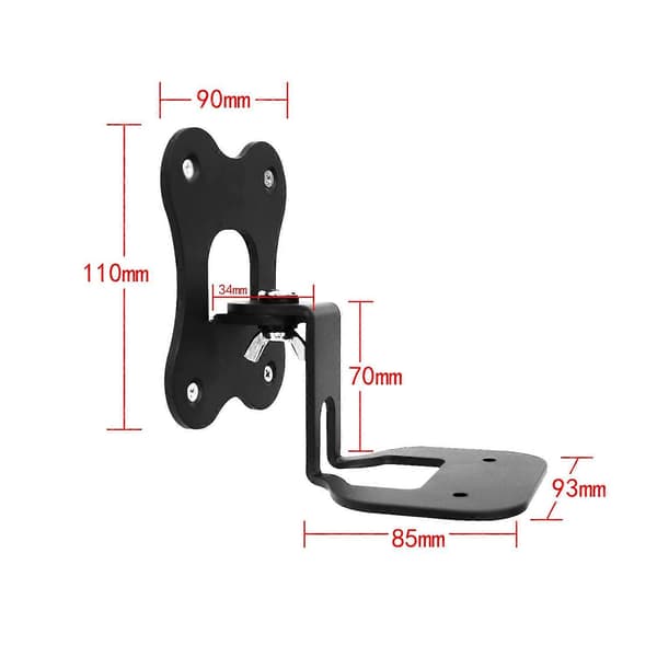 Højttaler Metal Vægmonteret Beslag Til B&W Formation FLEX Not Specified