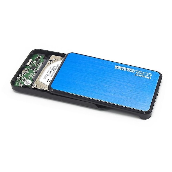 Laadukas Super-Speed USB3.0 2.5 tuuman SATA/SSD Mobiili Kiintolevykotelo - Tukee 8TB kapasiteettia ja kolmea kiintolevyn paksuutta: 7.0/9.5/12.5mm