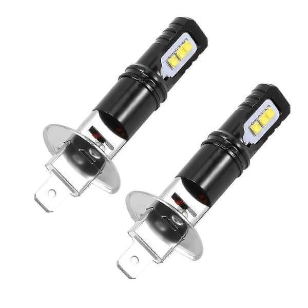 25-26 2x H1 6000k Supervit 6000lm DRL LED-strålkastarsats Helljus Ny
