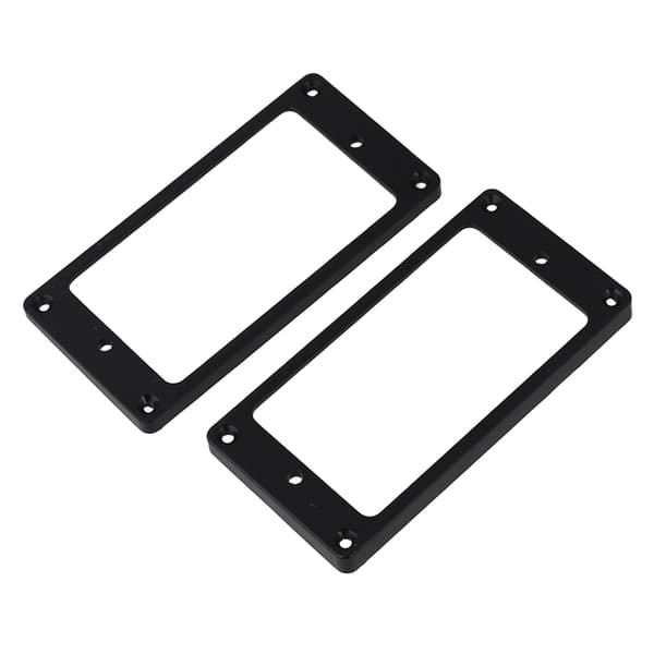 PAR SVARTE PICKUP-RAMMER For elektrisk gitar