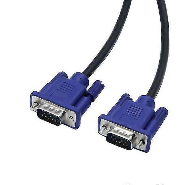 VGA-kabel 3+2 stationær computer TV-skærmkabel 1,5 meter