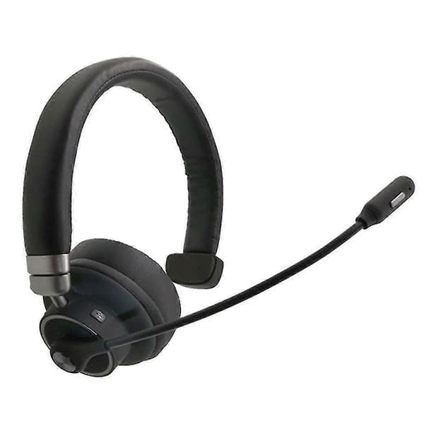 Bluetooth-hodesett med mikrofon, trådløst støydempende hodesett
