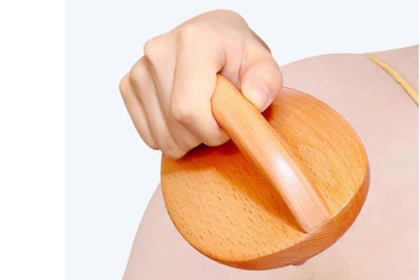 Håndholdt træterapi massageværktøj Træmassage kropsbørste Cellulitefjerner Brown One Size