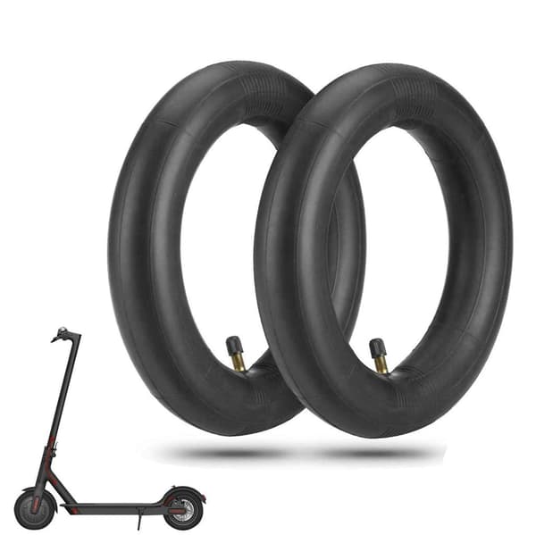 2-pack 8,5 tums innerdäck Xiaomi (M365, Pro, 1S, Pro, Essential) Svart black