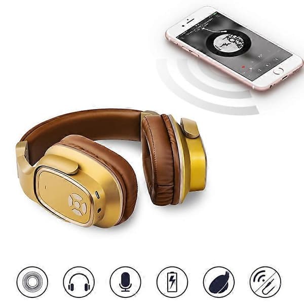 OneDer Hovedmonteret Bluetooth Headset Black