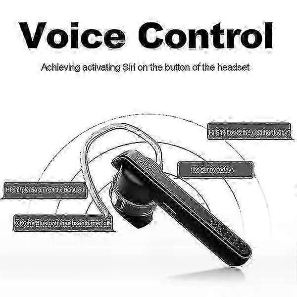 Original Stealth Talk 45 Bluetooth Håndfri Headset Trådløs Øretelefon Sort