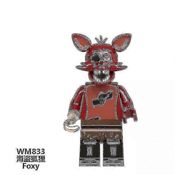 stk/sæt Five Nights At Freddy's Minifigurer Freddy Foxy Byg YC