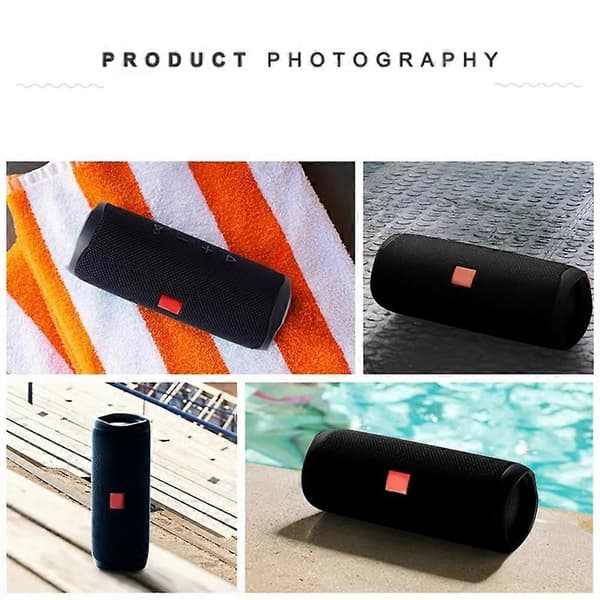 FLIP 5 Bluetooth-højttaler IPX7 vandtæt udendørs stereobasmusikafspiller med uafhængig diskant og dyb baslyd
