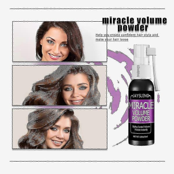 JAYSUING Oljefri Hår Fluffy Spray for Forfriskende Luftfølelse