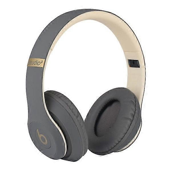 For Beats Studio3 trådløse støydempende Bluetooth-hodetelefoner hodesett 2024 grå