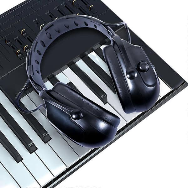 Bluetooth 5.0 Elektronisk Bluetooth Hørselvern Støyreduserende Øreklokke Black One Size