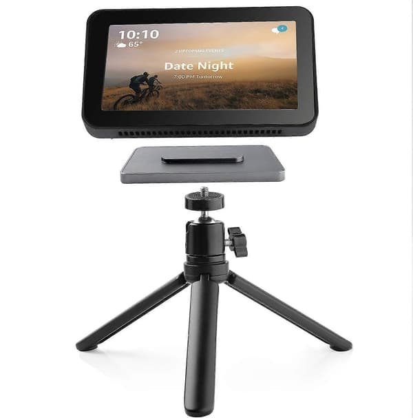 For Smart Speaker With Screen Echo Show 8 With Magnetic 360 Degrees Adjustable Rotating Holder Set For Echo Show 8