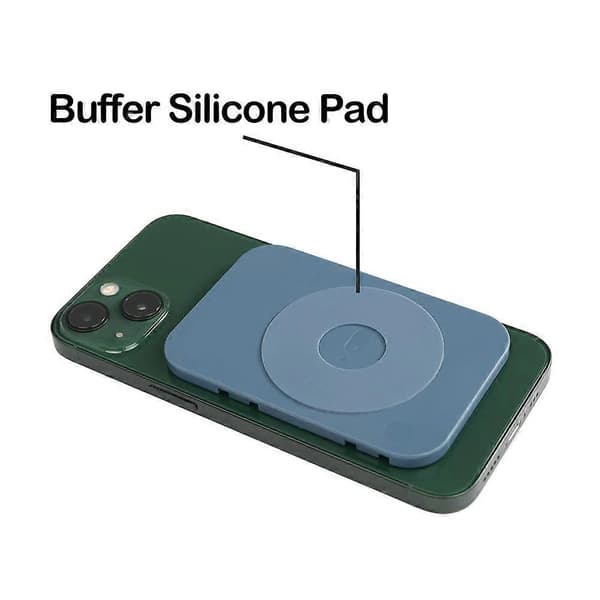 Multifunktionel Strip Clip Etui Telefon Audio Dekoder Opbevaringstaske USB Lomme Telefon Taske Magnetisk Elastisk Rem Sæt Blå Blue