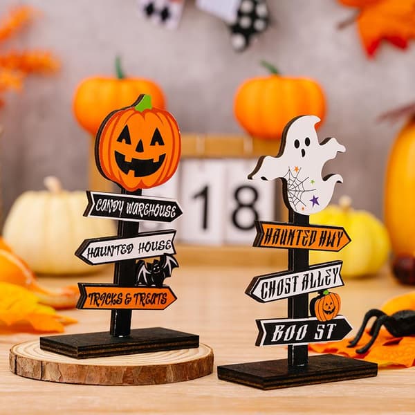 Halloween trepynt dekorativ kunstnerisk dekorasjon 1