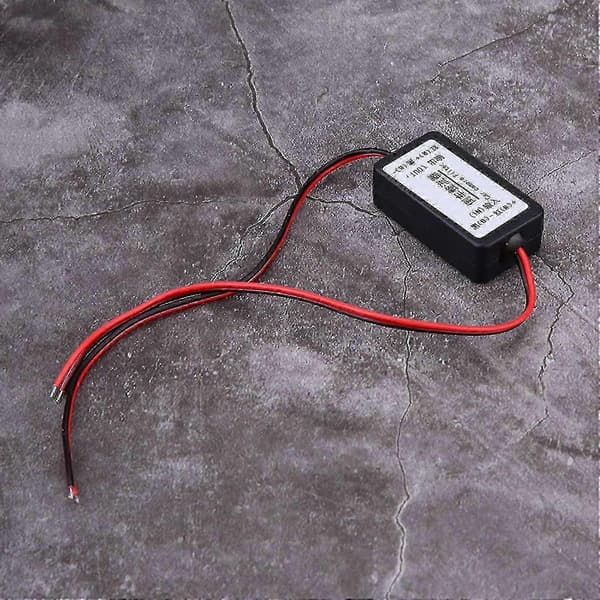 12V bil backkamera likriktarrelä med anti-interferensfilter
