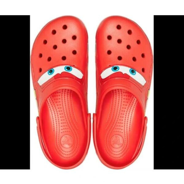 Crocs Lightning McQueen - Blixten McQueens utomhushus med tofflor 41
