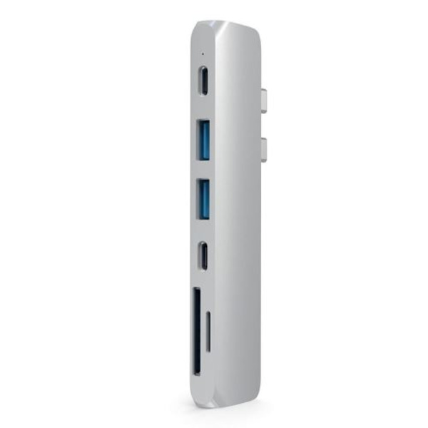 HUB Aluminium adapter Macbook 7-i-1 Type-C til 1x USB-C P