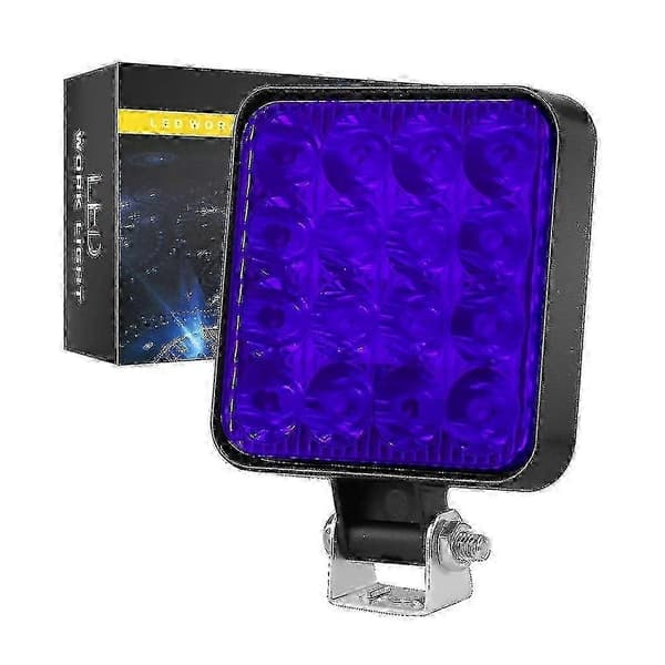 LED Super Sterk Flomlys Spot Arbeidslys Vanntett Flomlys For Lastebil Offroad Blue