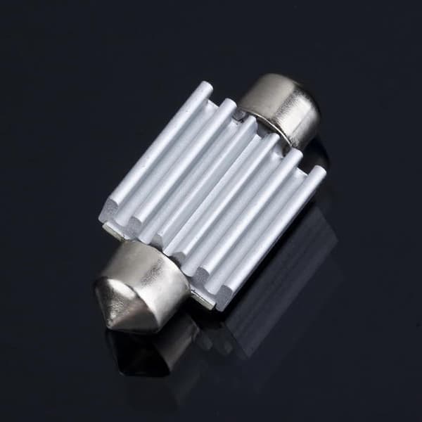 Vit Högeffekts 20w H4 Bil Cob Led Dimljus Drl Lampa