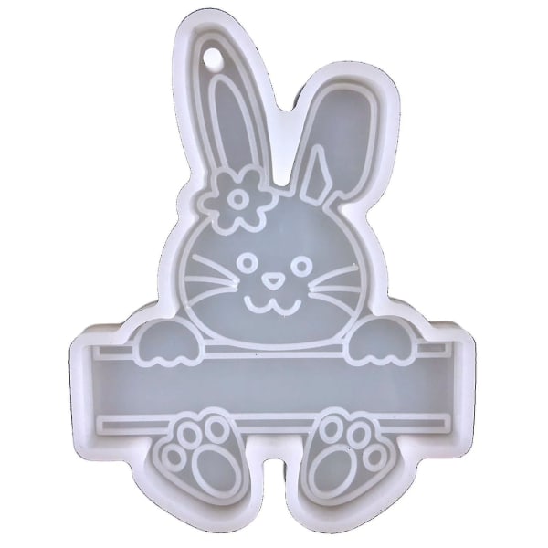 Easter Day Series Charms Key Pendant Dekorativ silikonform for hjemmeinnredning 2