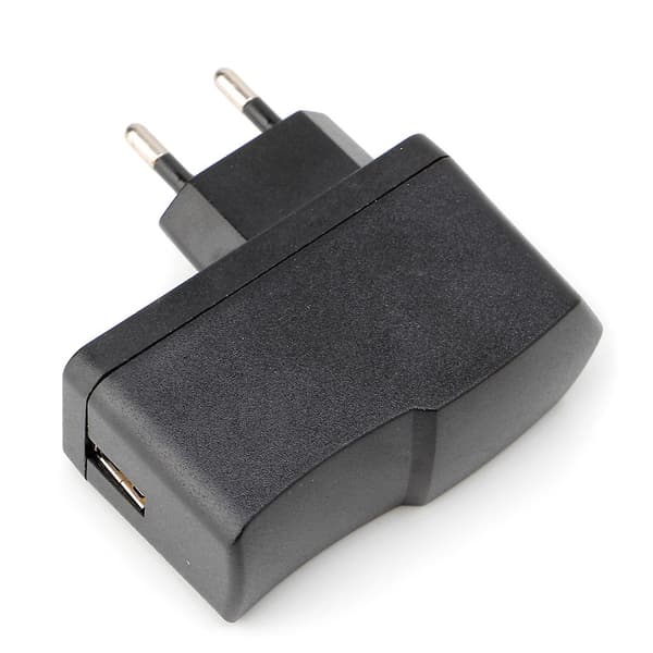 DC 5V 2A 10W USB Strømadapterlader AC 100-240V US EU Plugg