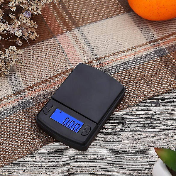 100g-500g/0.01g Högprecisions Digital Köksvåg Bärbar LCD-Skärm 500g 0.1g