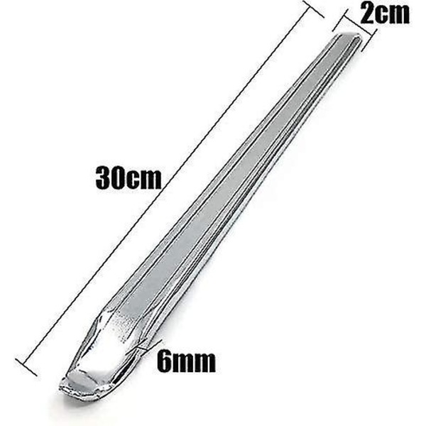 3 st Däckjärn, 30cm Manganstål Däckjärn Sked Däckborttagare Reparationsverktyg för Cykel Motorcykel Bike Bil Däckbyte Borttagning (silver)