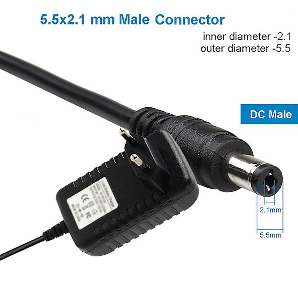28v 30v 31v 32v 0.5a 1a Strømadapter Fejer Støvsuger Højttaler Audio Transformer Oplader Kabel 32V1A