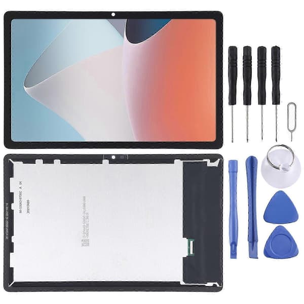 Til Realme Pad 4G RMP2102 RMP2103 KOMPATIBEL LCD-skærm med Digitizer Fuld Samling Not Specified