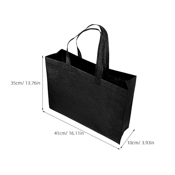 Non-woven tygkassar för förvaring, 20-pack