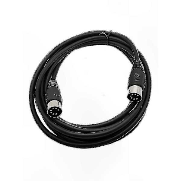 1m 1.5m Han til Han 7-Pin DIN MIDI Controller Interface Kabel til Musikudstyr 3m