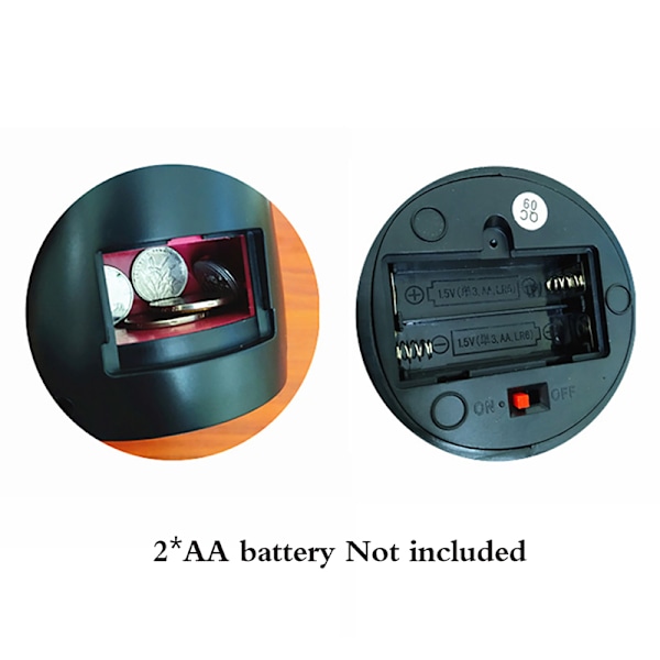 Spirited Away Ansigtsløs Mand Pengegris Kaonashi Sluger Penge 2*AA battery
