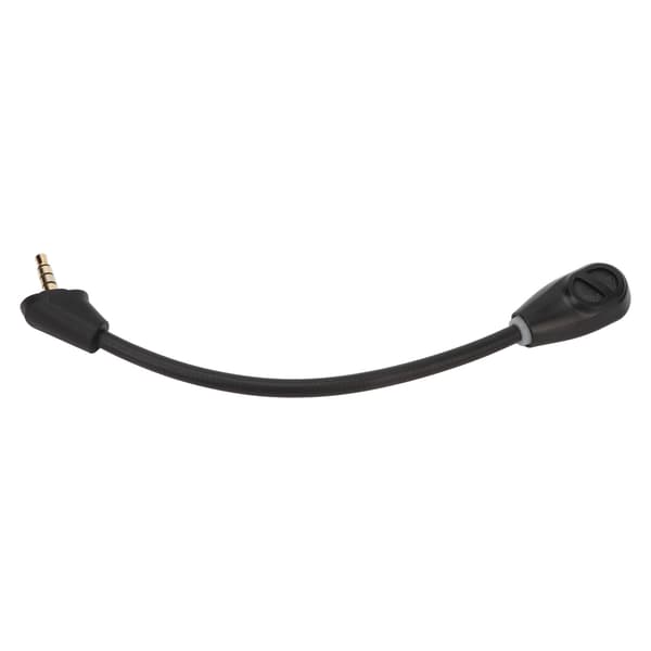 Erstatningsmikrofon for støyreduserende headset 3,5 mm Avtakbar mikrofon Kompatibel med Kingston HyperX Cloud Alpha