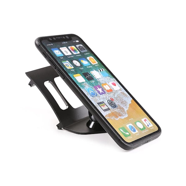 Mobiltelefonholder til bil i aluminium til X3 X4 F25 F26 2010-2016 Sort