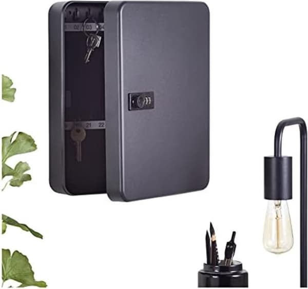 Key cabinet with combination lock - Outdoor key cabinet with code - Key safe with code - Key cabinet with code