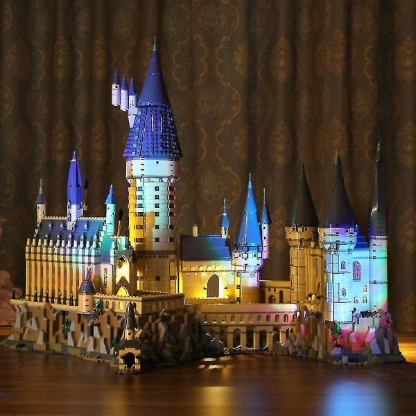 Harry Potter Magic Castle Building Model Present Pedagogiska monteringsleksaker