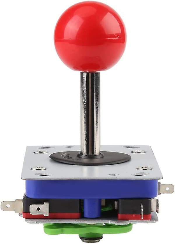 1-spiller Arkadeknapper og Joystick DIY Controller Kit, 2/4/8 Vejs Spil Joystick Kugle