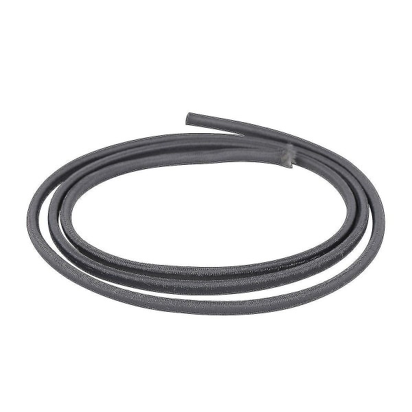 4 mm bredt elastisk bånd, rund elastiksnor Dark Grey 3m