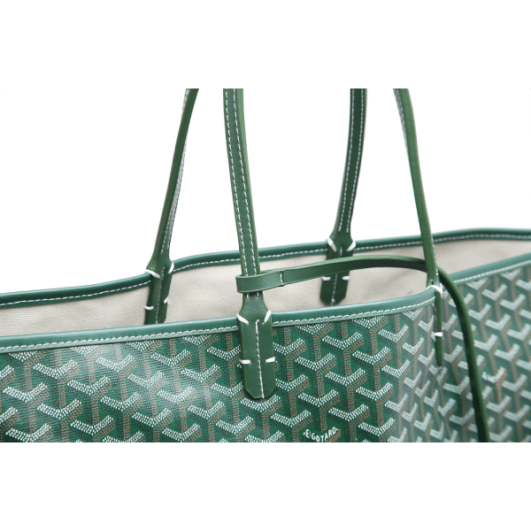 Håndveske med stor kapasitet, hunde-tann-design, mammaveske, lommebok, gave, grønn, stor