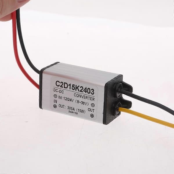 DC12V-24V til 3V 5A Konverteringsmodul Reduceret Spændingsregulator Strømkonverter