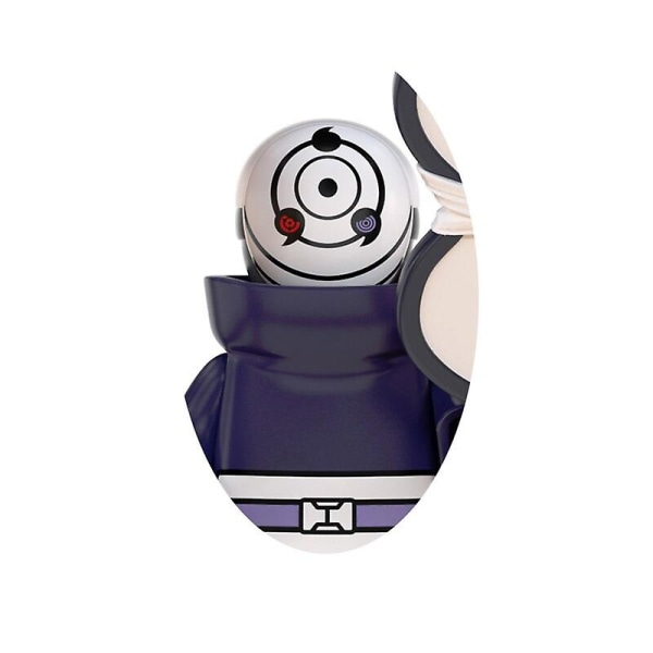 Naruto Sasuke Kakashi Akatsuki Klodser Byggeklodser Anime Tegneserie Mini Actionfigurer Hoveder Samlingslegetøj Børnefødselsdagsgaver K2052